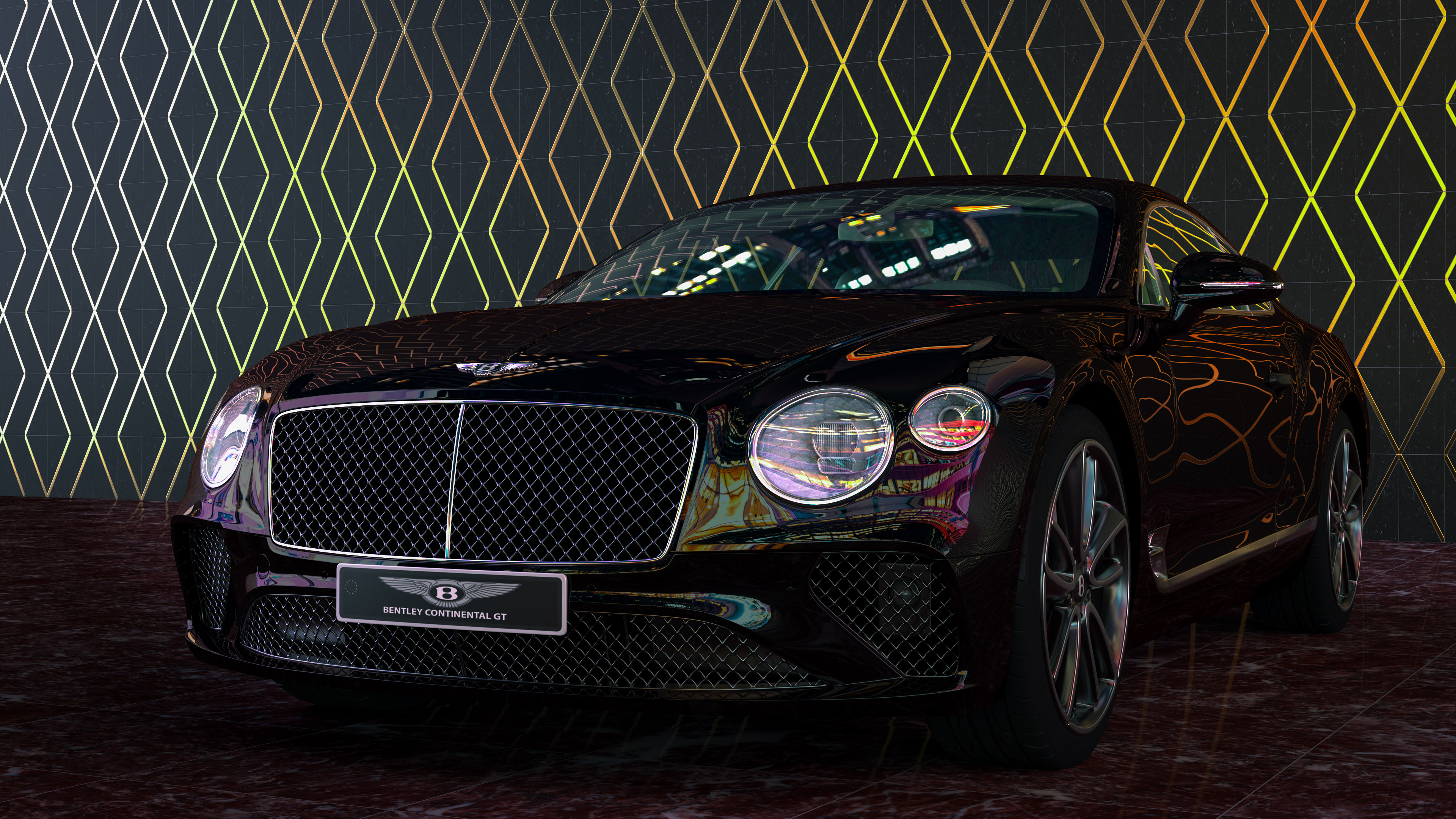 Enjoy the beauty and style of Bentley Continental with the best car wallpaper 4K, perfect for transforming your PC.
