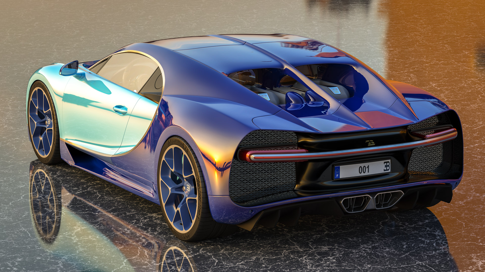 Elevate your visual experience with the Bugatti Chiron in our 1080p car wallpaper, adding a touch of luxury and sophistication to your desktop.