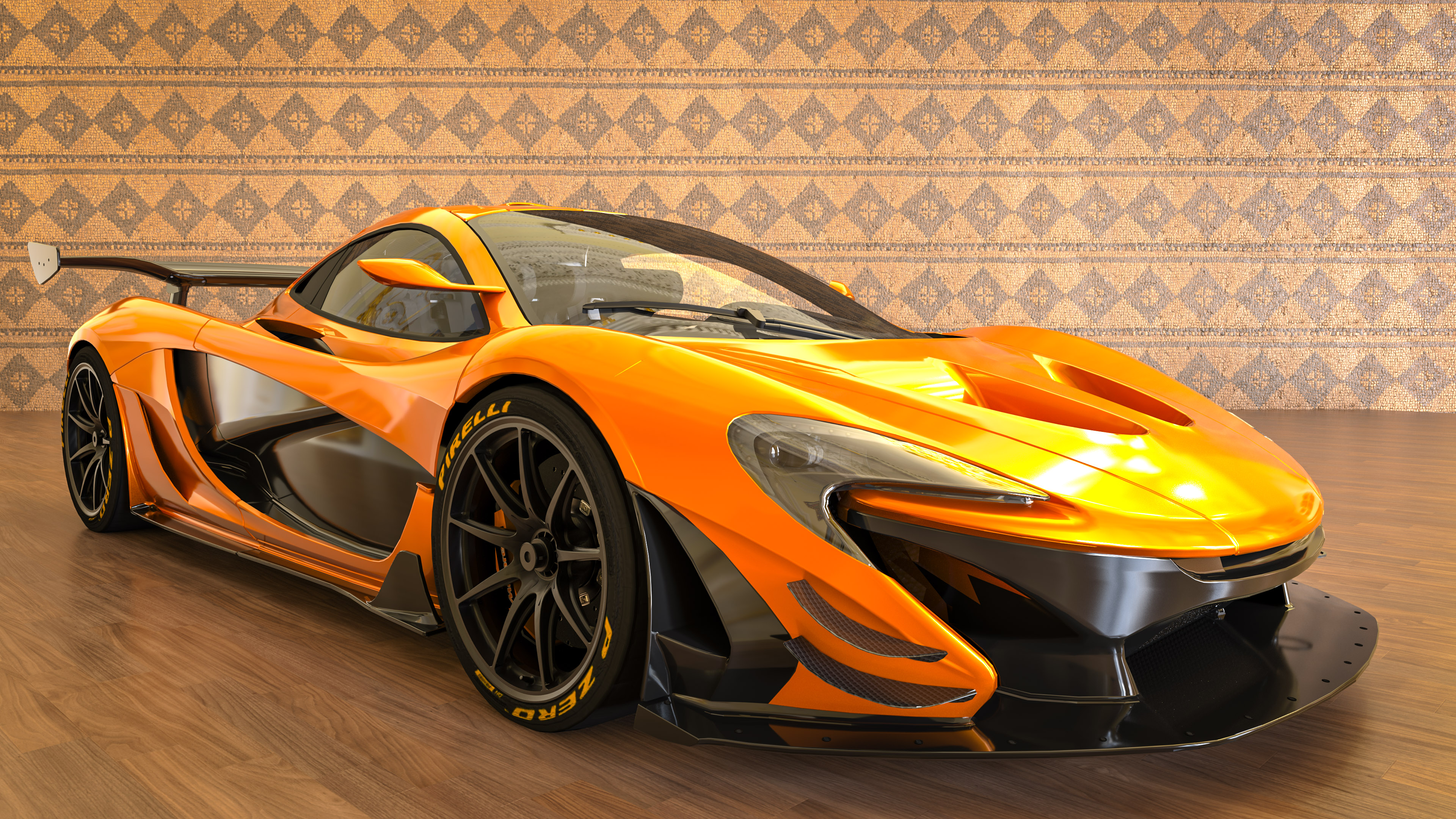 Experience the speed and power of McLaren P1 GTR with our exclusive car wallpaper 4K for PC, delivering an unparalleled visual treat.