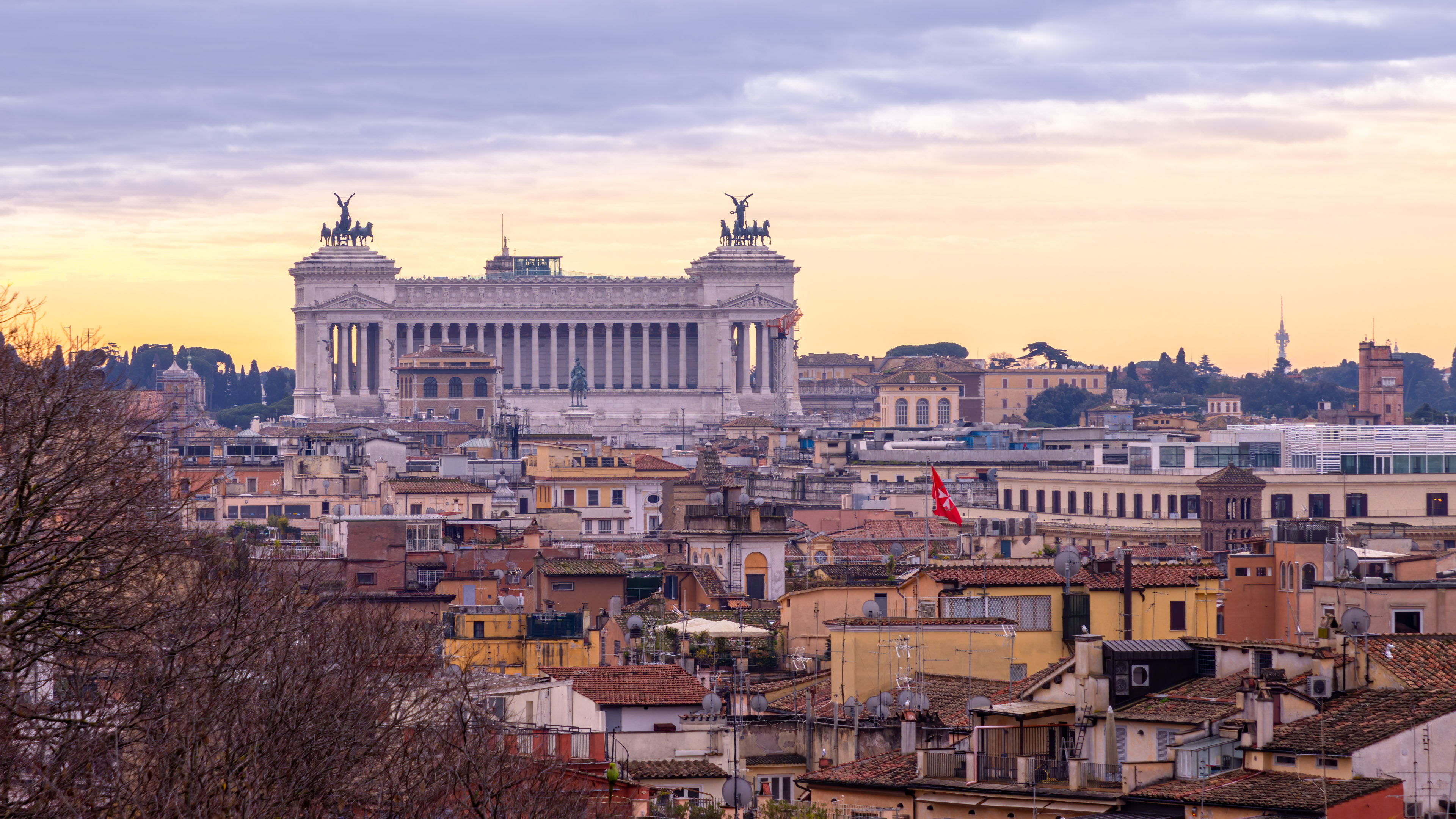 Embark on a virtual journey with our city skylines wallpaper of Rome, capturing the iconic landmarks and architectural marvels.