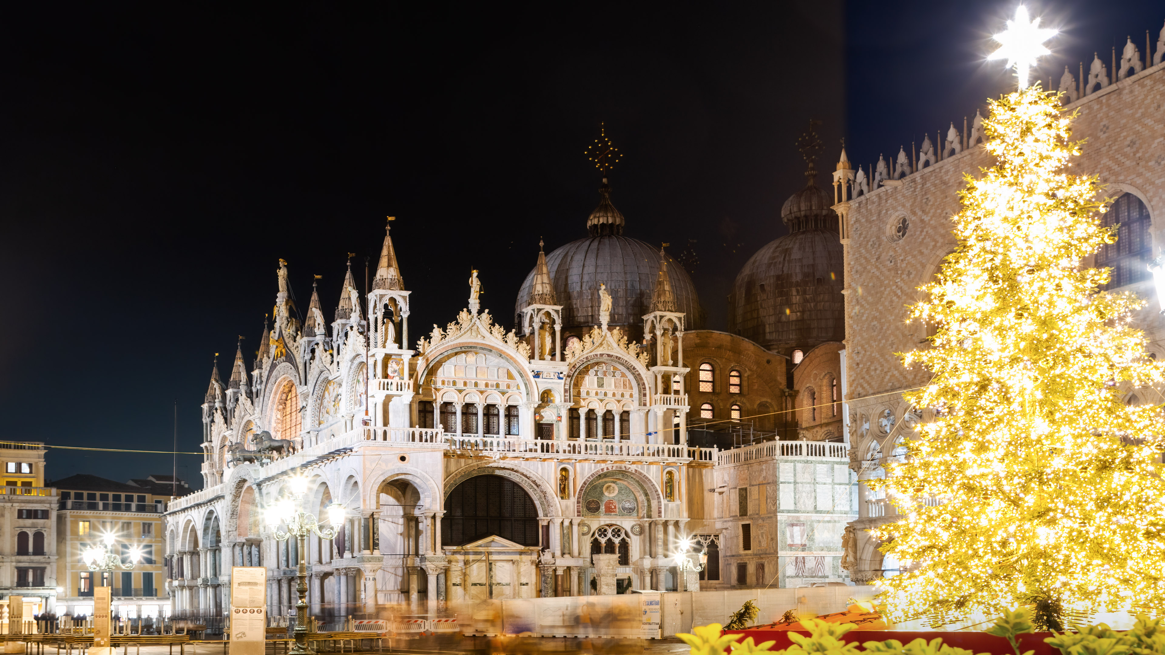 Discover the charm of Venice, Italy, with our 4K wallpaper, showcasing intricate architecture in vivid detail.