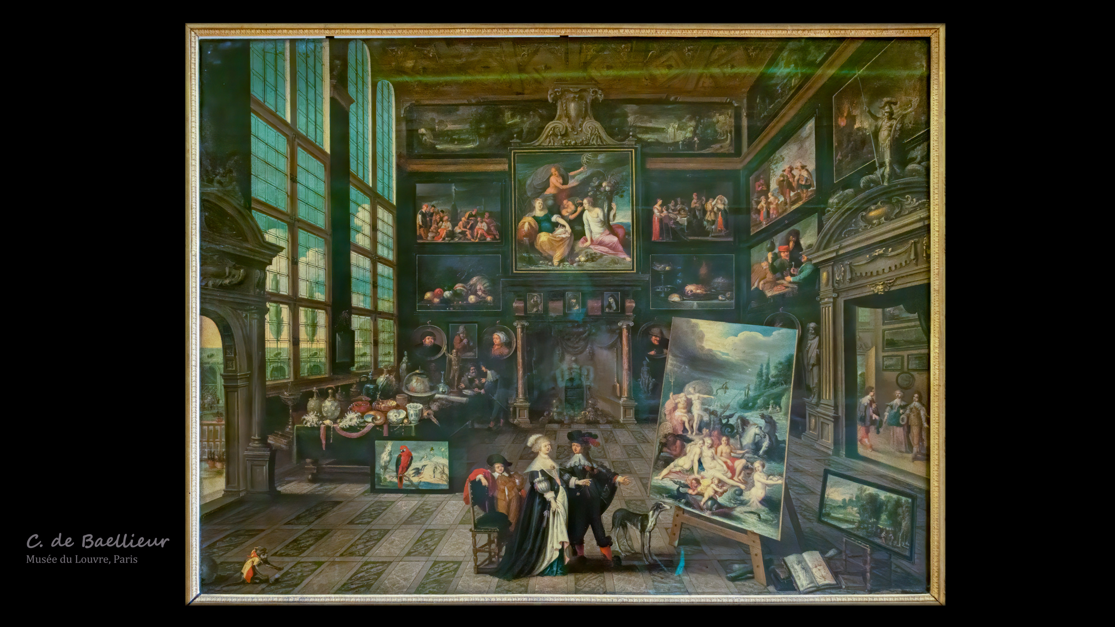 Transform your desktop into a gallery of exquisite art with Cornelis de Baellieur's masterpieces.