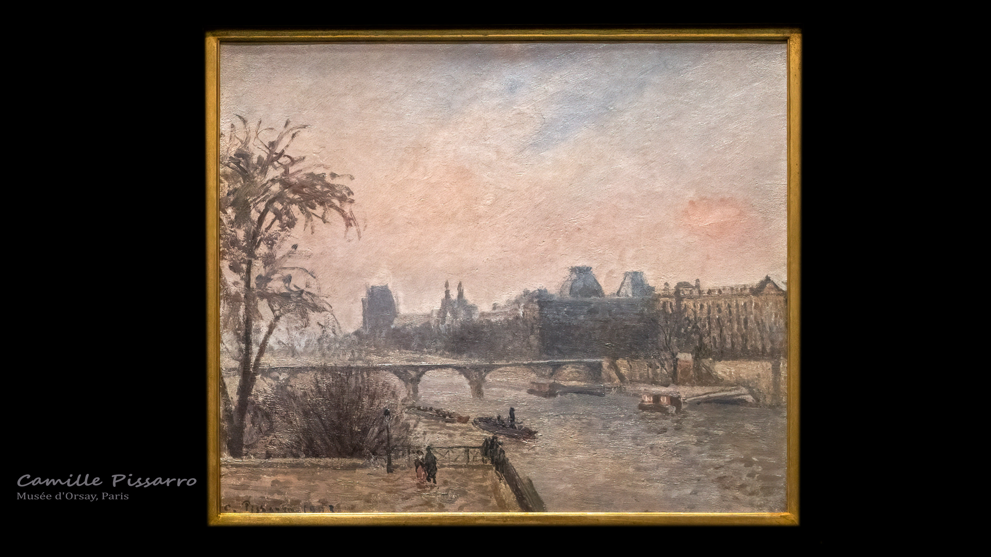 Experience the timeless charm of Camille Pissarro's artistry, as his captivating scenes grace the background of your iPhone, desktop, or mobile device.