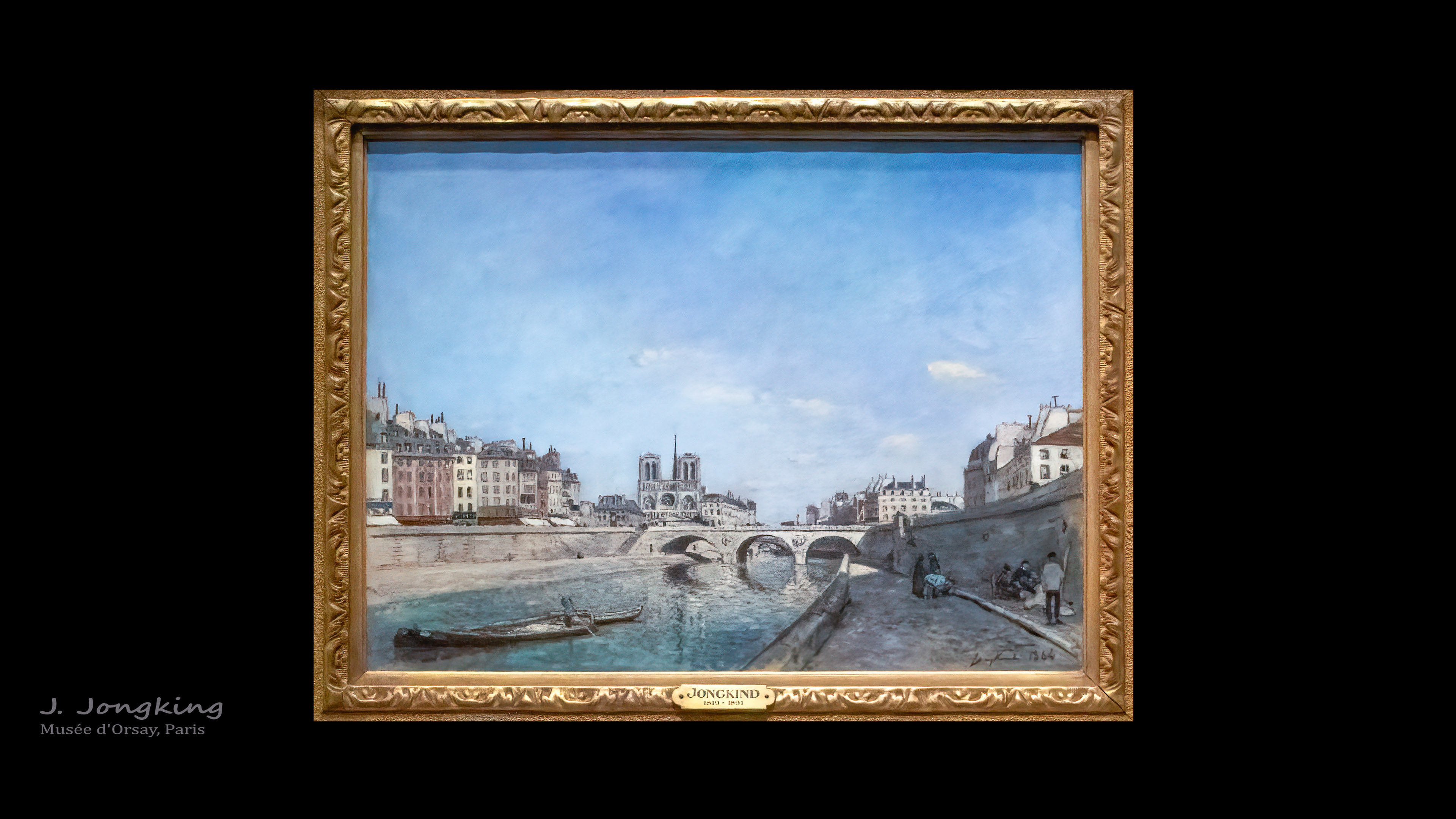 Bring the freshness and brightness of the sea to your screen with Jongking impressionism wallpaper, featuring the impressionist and marine paintings of the Dutch artist, who painted the views of the coast and the harbor.
