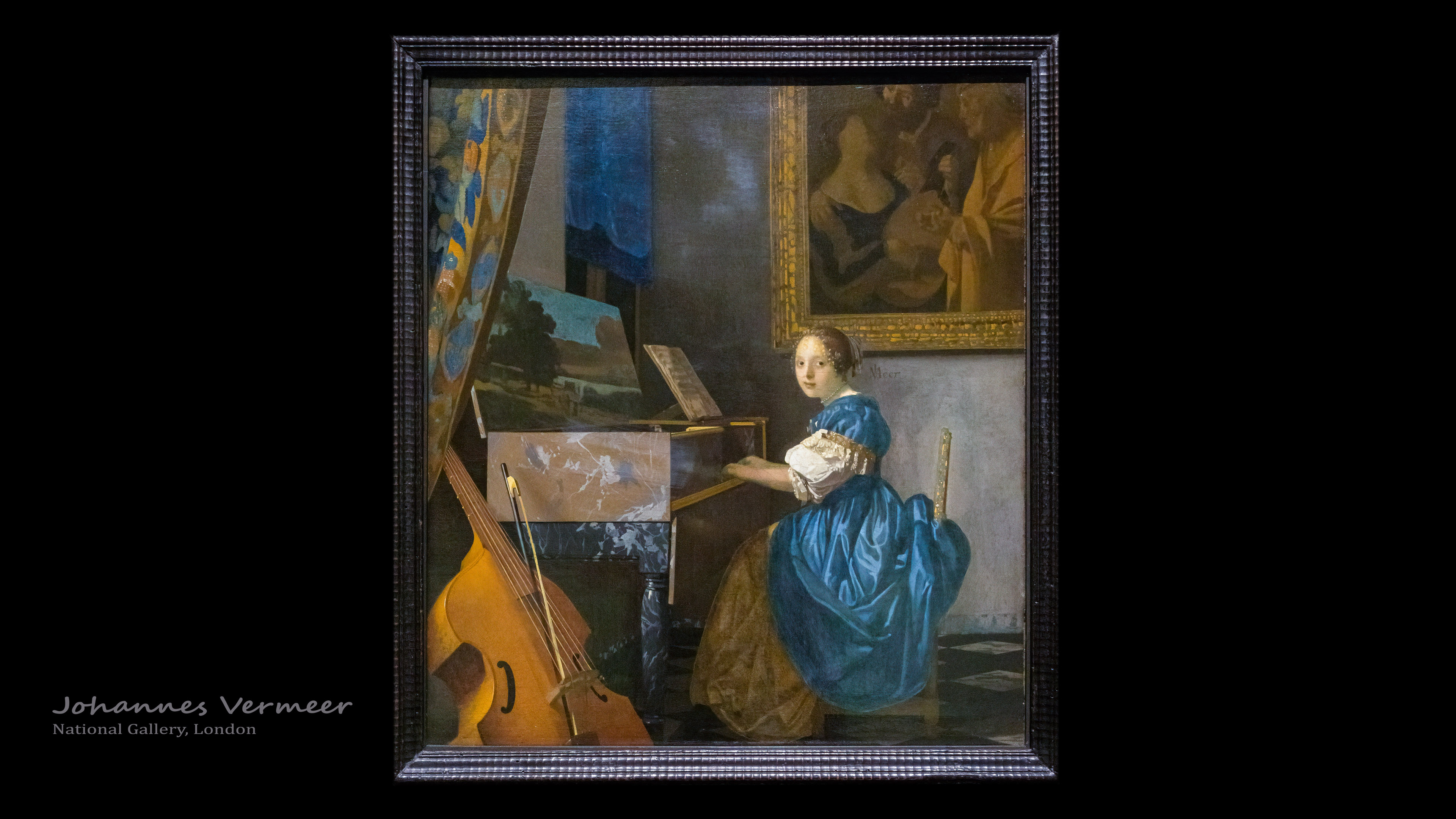 Adorn your screen with the mesmerizing beauty of Vermeer's famous paintings in 4K resolution.