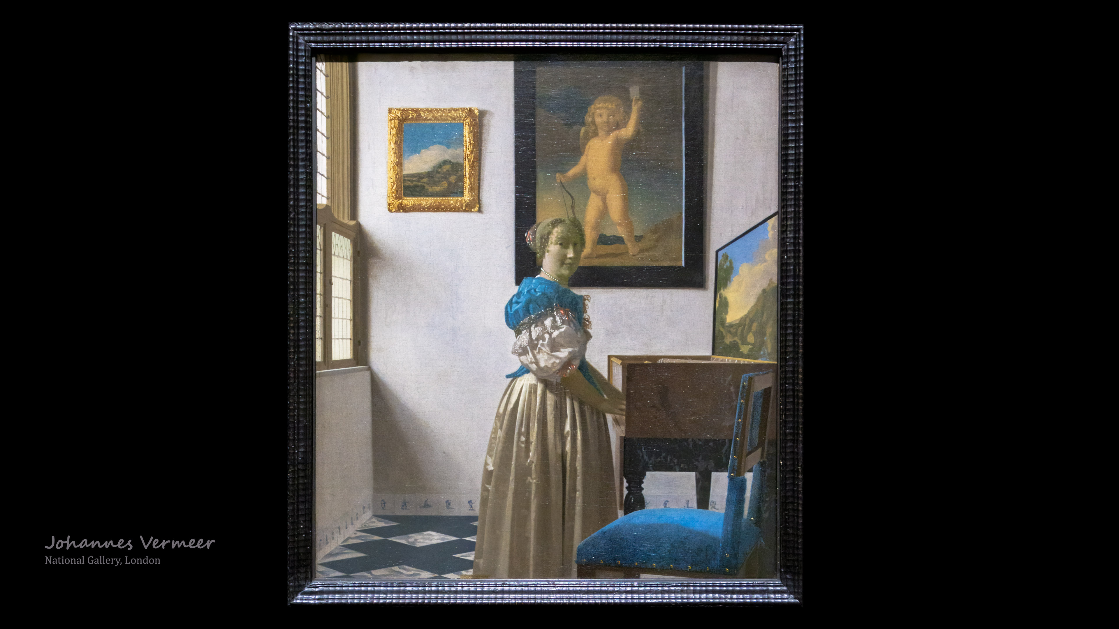 high resolution famous paintings wallpaper in hd and 4K by Vermeer