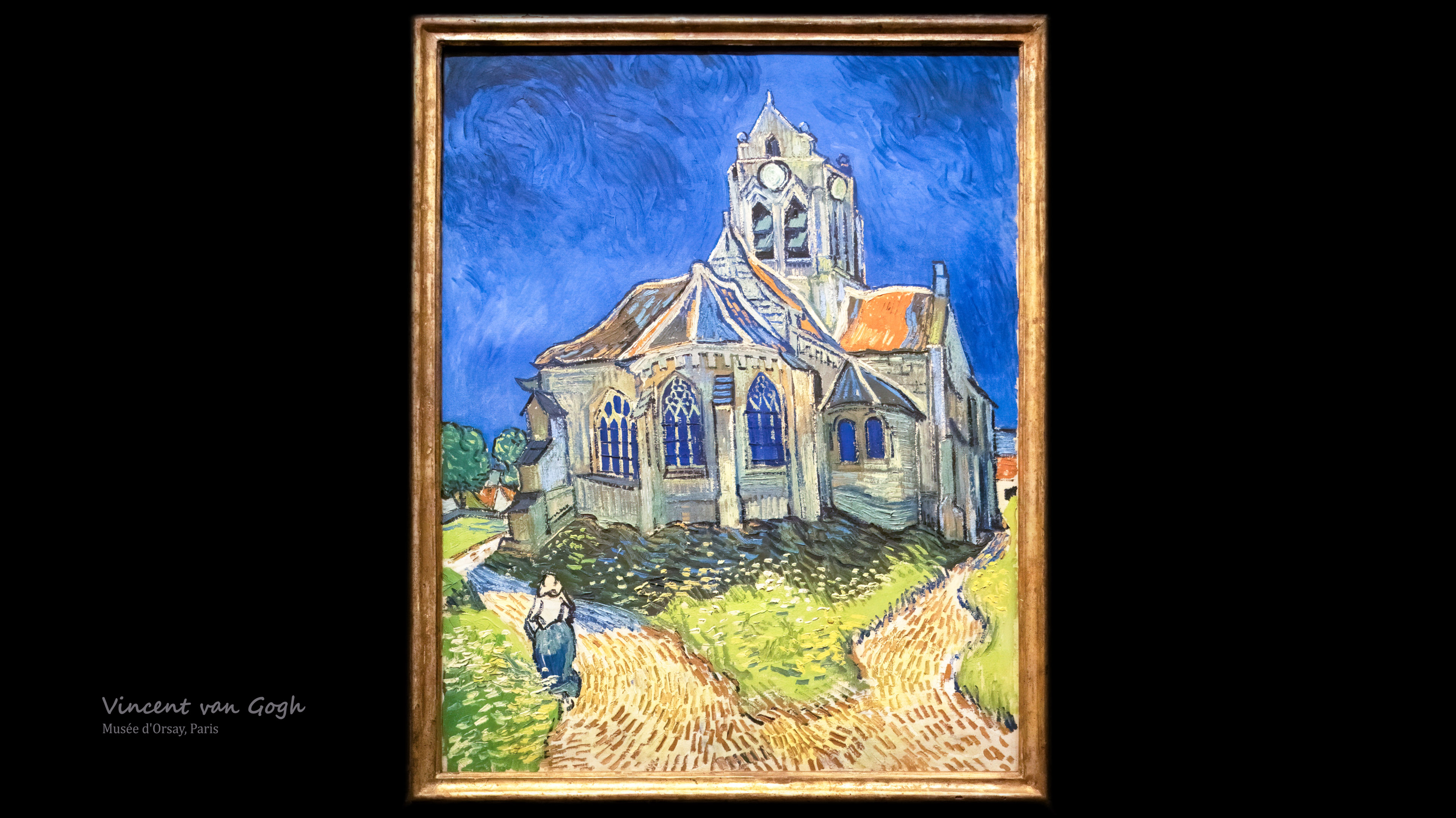 Capture the melancholic beauty of The Church at Auvers wallpaper, transforming your desktop into a serene haven of Van Gogh's artistic expression.
