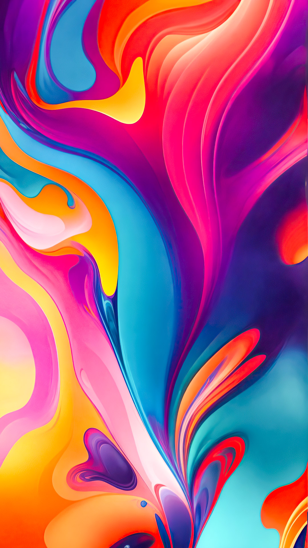 Immerse yourself in the chaos and spiritualism of mobile abstract HD wallpapers, conveying complex emotions through vibrant colors and intricate work.