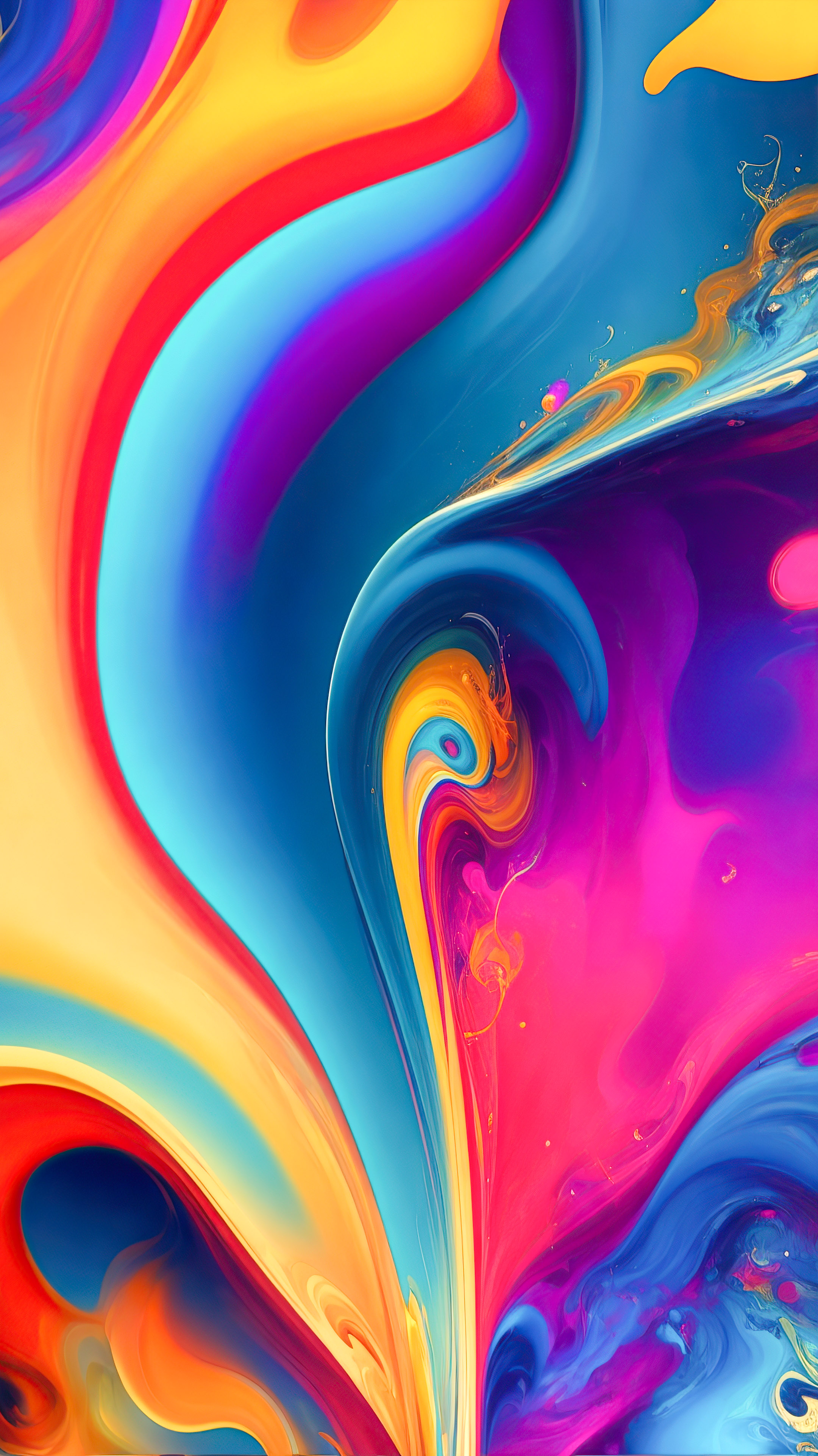 Abstract Wallpaper - Vibrant Artistry for Your Digital Space - Free ...