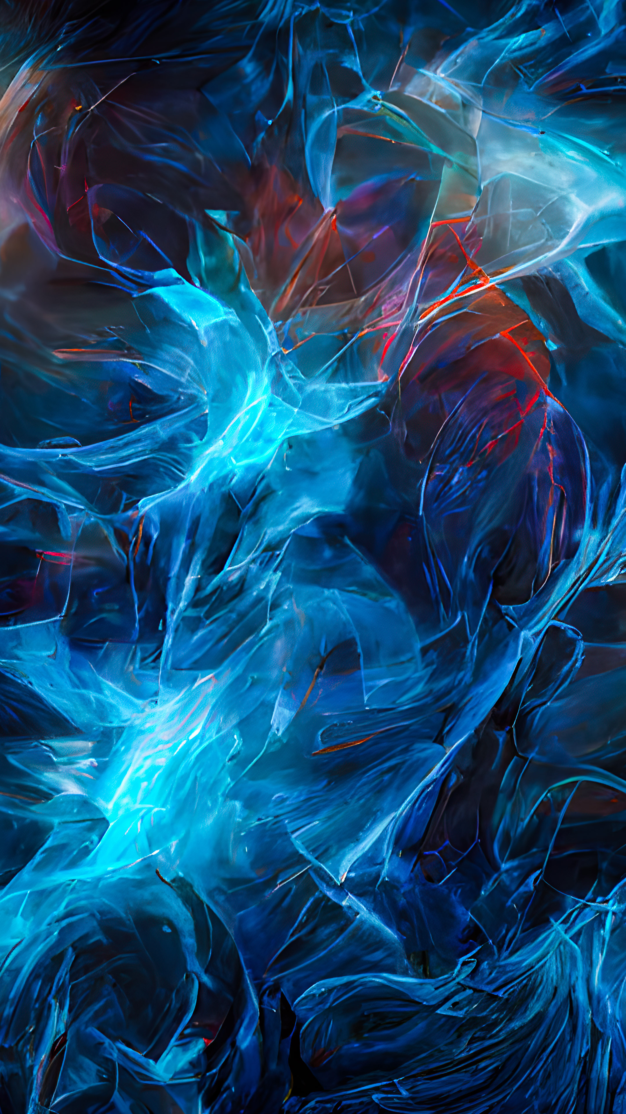 Personalize your device with abstract art wallpaper for phone, where vibrant colors meet mysterious darkness.