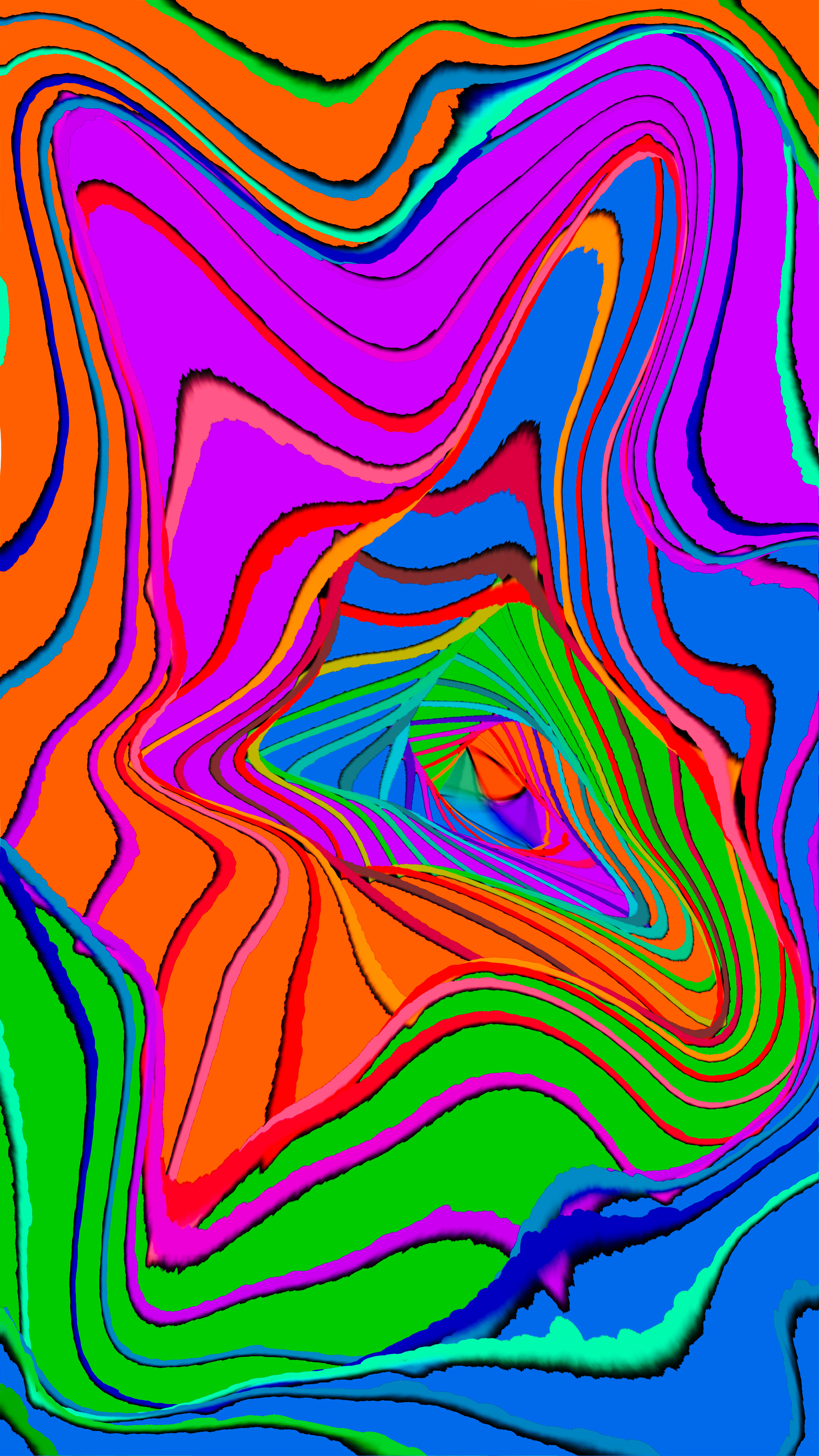 phone abstract wallpaper in 4K Ultra HD resolution