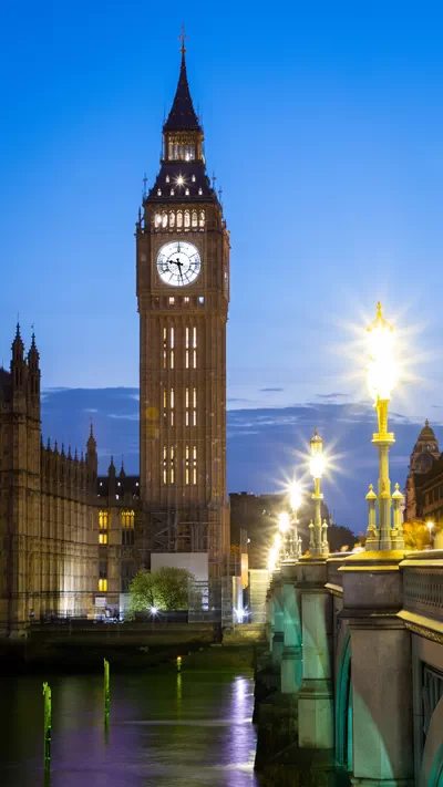best city phone wallpaper of Big Ben in London in 4K Ultra HD resolution