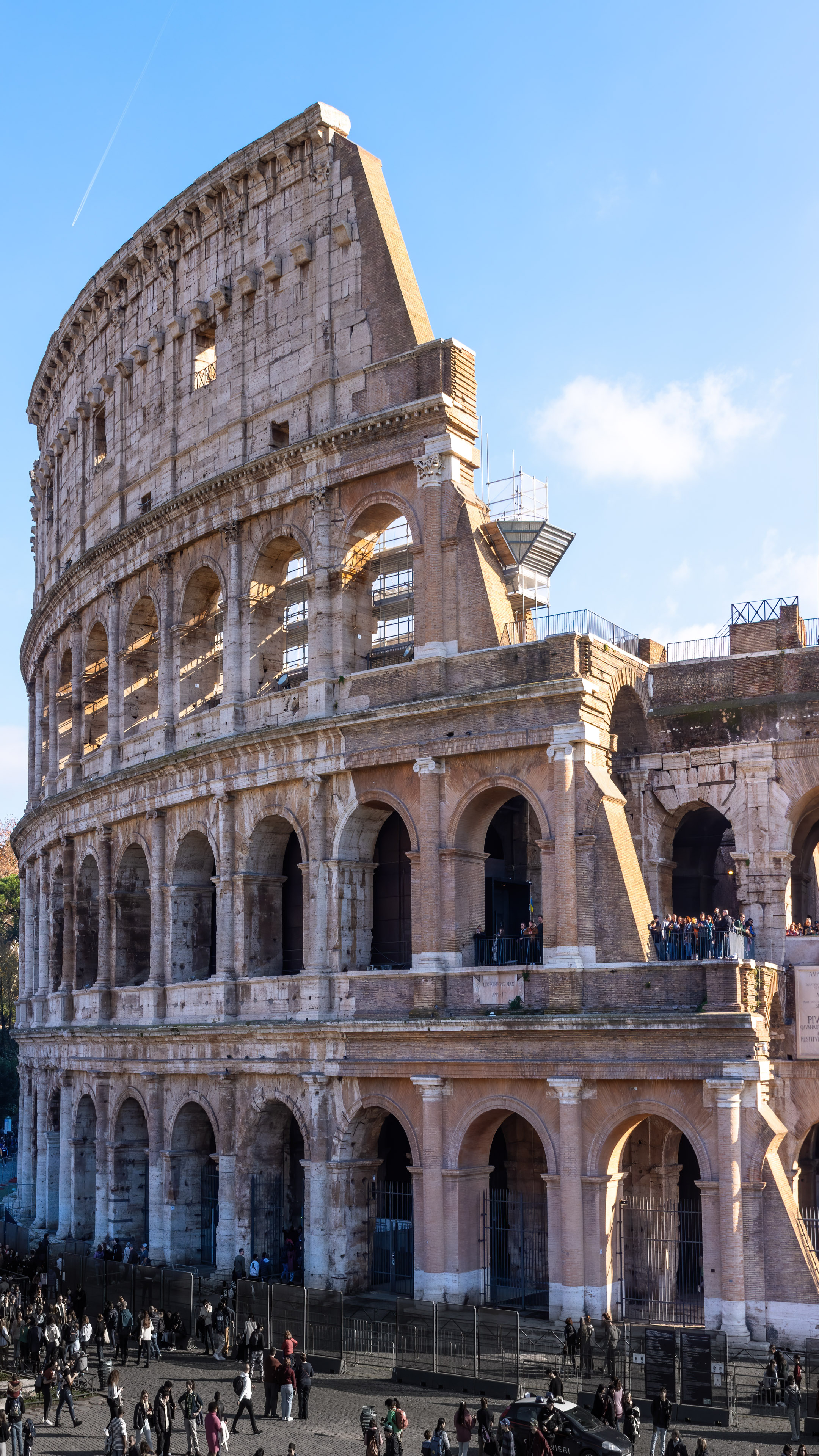 Bring a piece of history to your iPhone with this stunning wallpaper featuring the iconic Colosseum in Rome. The high-quality image captures the grandeur and history of this ancient landmark. Download now and add some Roman flair to your phone!