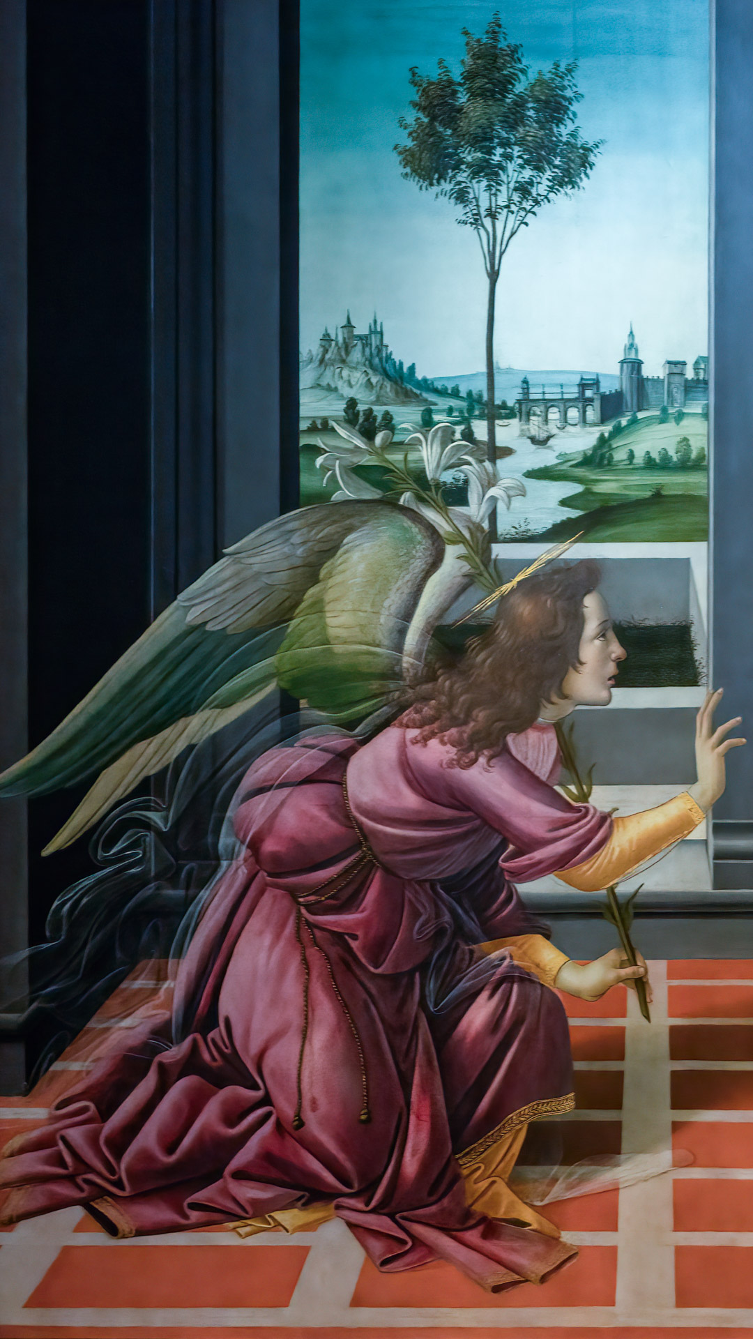 Immerse your iPhone in the beauty of Botticelli's works through our easy-to-download HD wallpapers.