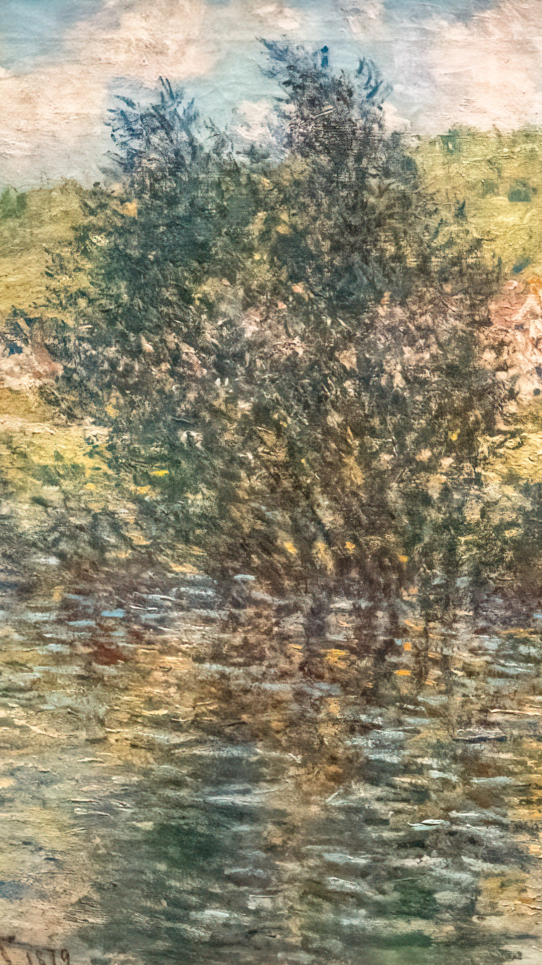 Elevate your iPhone's visual appeal with the artistic brilliance of Monet's wallpaper.
