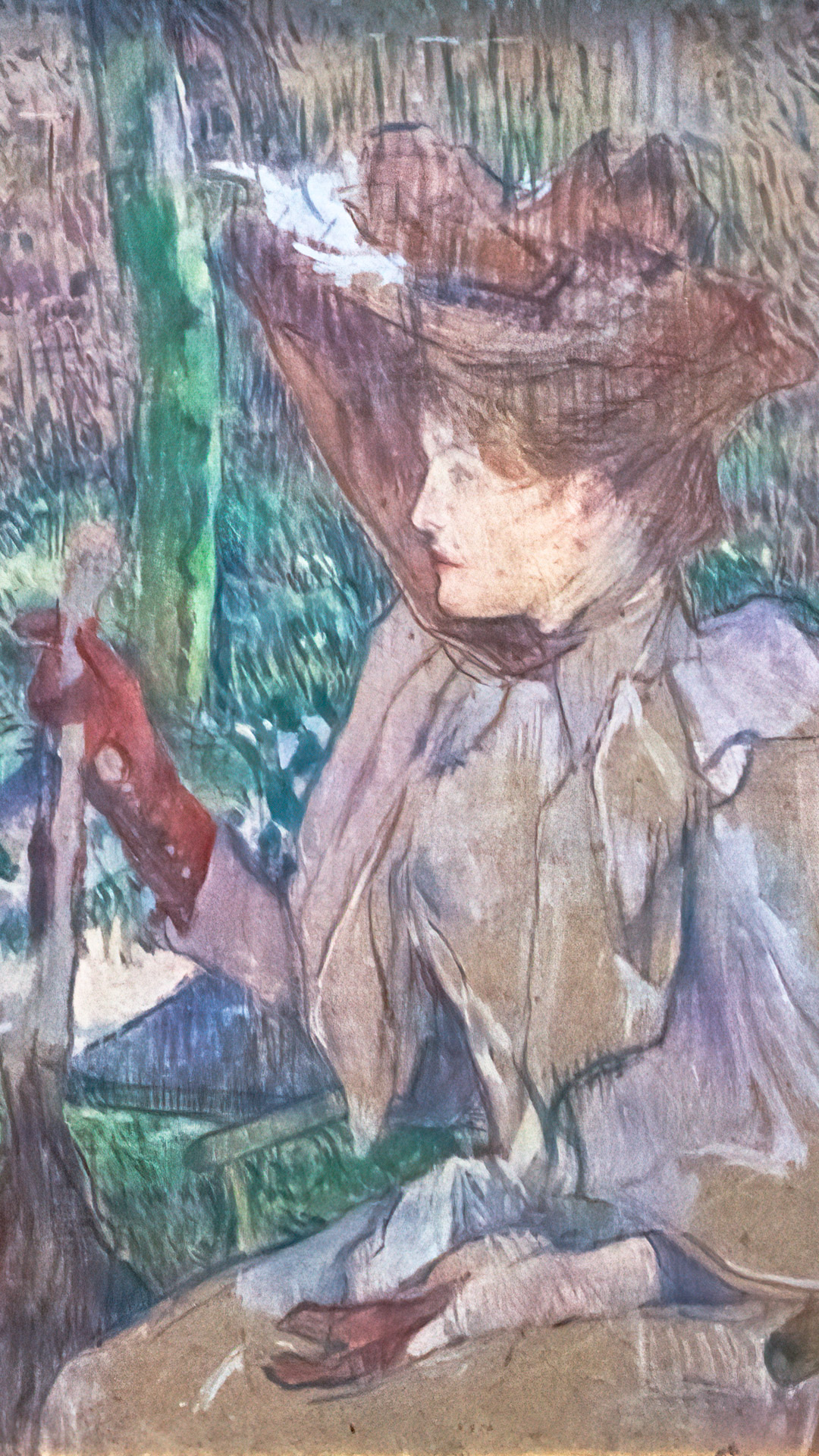 Infuse your phone with the vibrant allure of Henri de Toulouse-Lautrec's unique artistic vision.