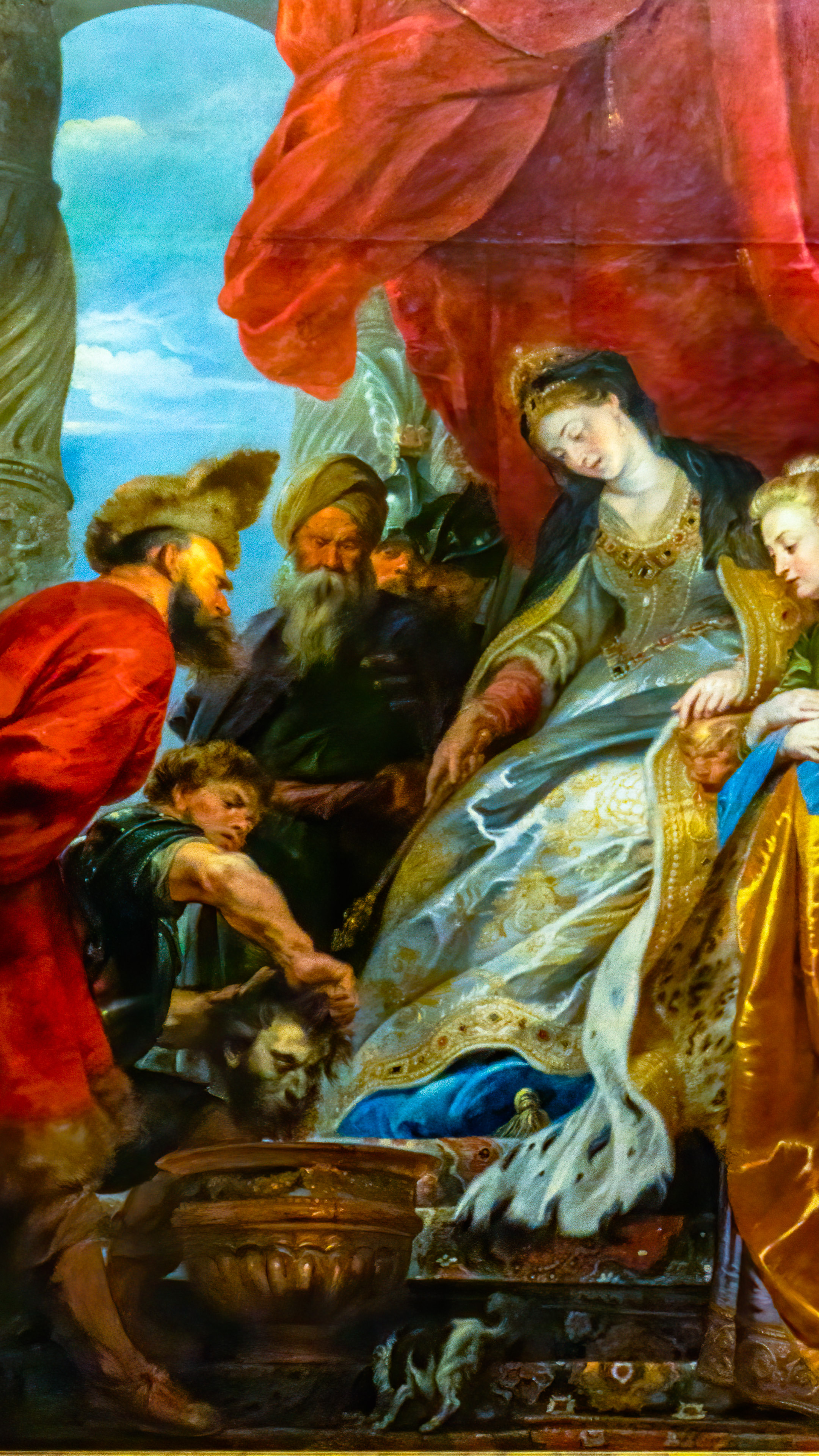 Get inspired with the Rubens painting mobile wallpaper and admire the drama and sensuality of his Baroque art, with monumental forms and dynamic effects.